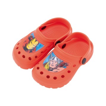 Avengers Red kids slippers, clog 22-32