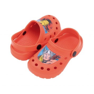 Avengers Red kids slippers, clog 22-32
