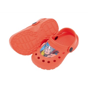 Avengers Red kids slippers, clog 22-32