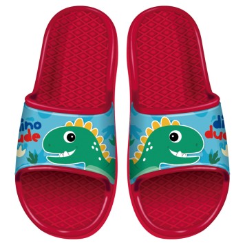 Dinosaur Dude Kids Slippers 24-31