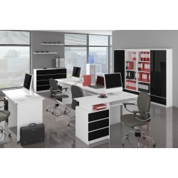 KOMODA K140 8SZ CLP CZARNY POŁYSK