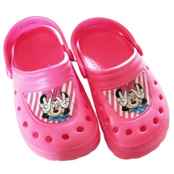 Disney Minnie  children's clog slippers 28/29