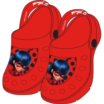 Miraculous Ladybug kids clog slippers 24-31