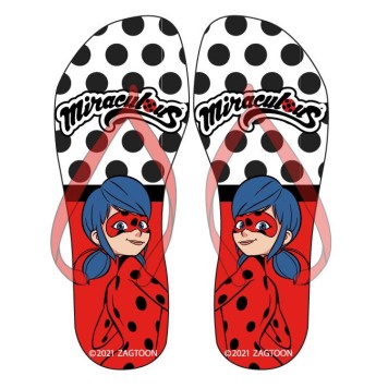 Miraculous Ladybug children's flip-flop slippers, Flip-Flop 26-33