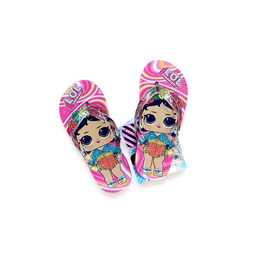 LOL Surprise children's slippers, Flip-Flop 26-33