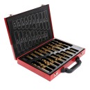 Wiertła tytanowe HSS do metalu 170 szt. KD991