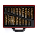 Wiertła tytanowe HSS do metalu 170 szt. KD991