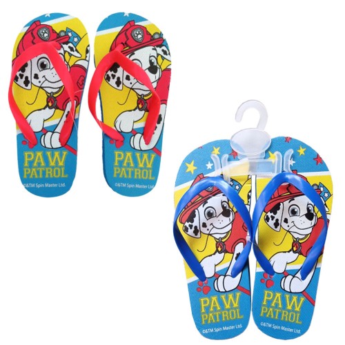 Paw Patrol children's slippers, Flip-Flop 26-33