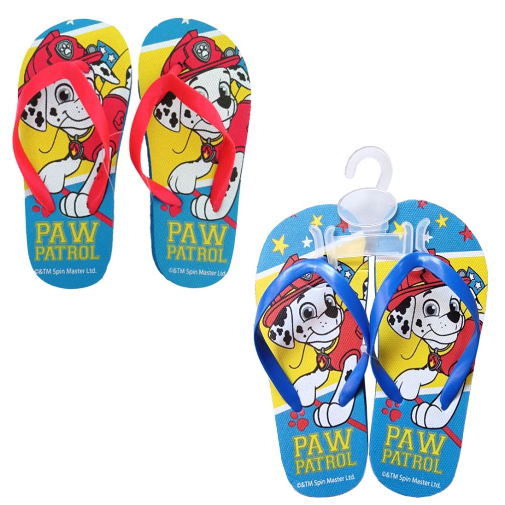 Paw Patrol children's slippers, Flip-Flop 26-33