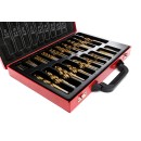 Wiertła tytanowe HSS do metalu 170 szt. KD991