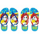 Paw Patrol children's slippers, Flip-Flop 26-33