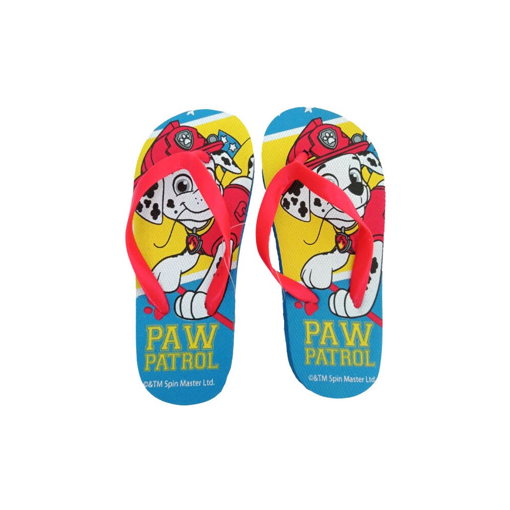 Paw Patrol kids' flip-flop slippers, size 30/31