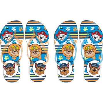 Paw Patrol children's sandals, Flip-Flop 26-33
