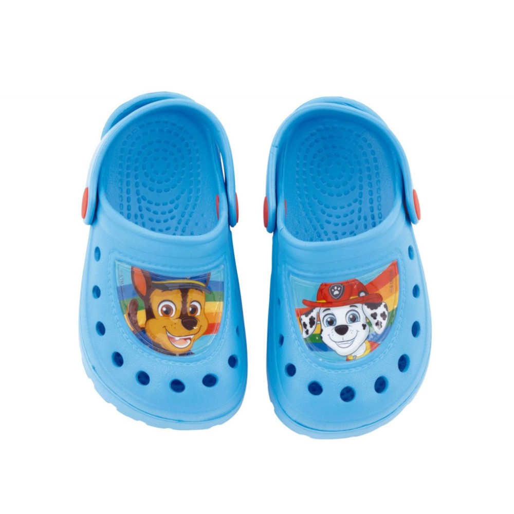 Paw Patrol Rainbow kids slippers, clog 22-32