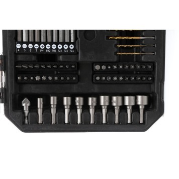 Wiertła i bity zestaw 81 szt. KD992