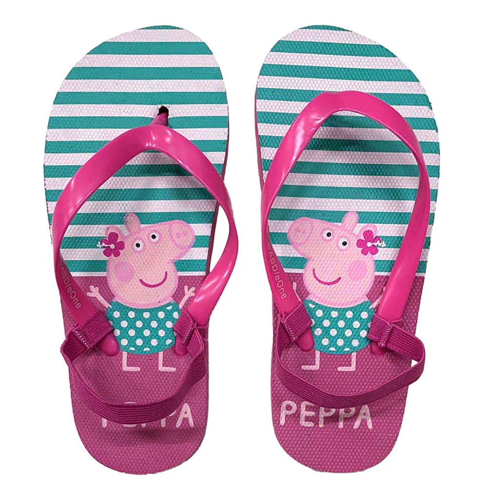 Peppa Pig Kids Slippers, Flip-Flop 24-29