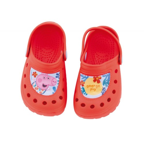 Peppa Pig George kids slippers, clog 22-32