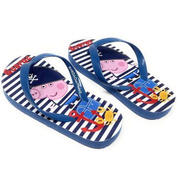 Peppa Pig Pirate children's slippers, Flip-Flop 24-29