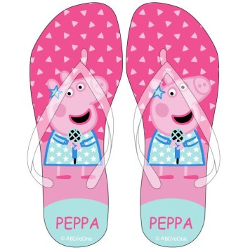 Peppa Pig children's slippers, Flip-Flop 24-29