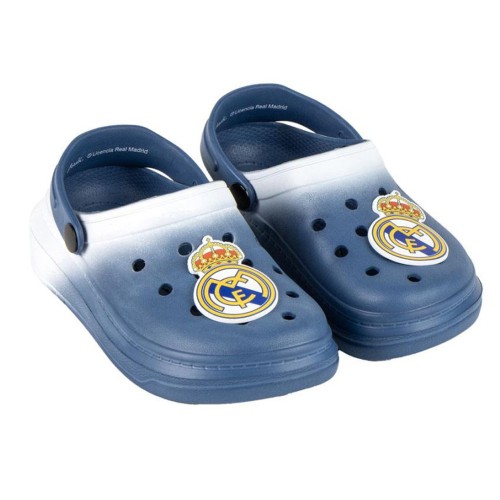 Real Madrid Coat of Arms Blue children's clog, size 28/29