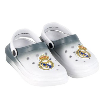 Real Madrid Coat of Arms White children's clogs 28/29