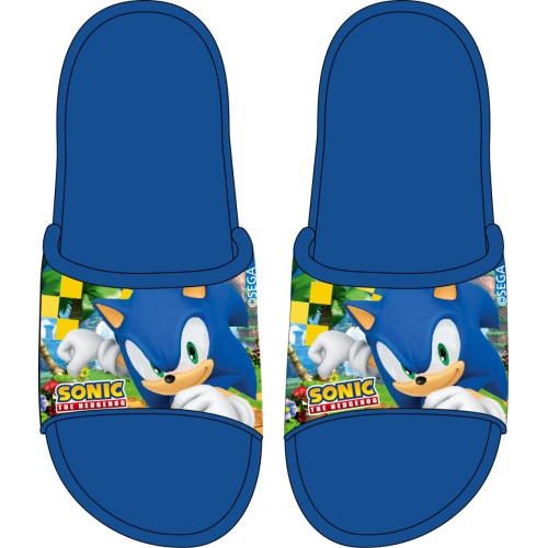 Sonic the Hedgehog Field Sonic the Hedgehog Kids Slippers 25-34