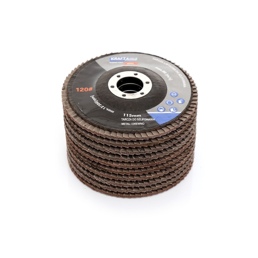 Tarcza listkowa 115mm P60 KD961