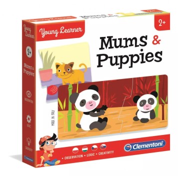 Animals Young&Learner Animals and Their Babies Educational Game Clementoni