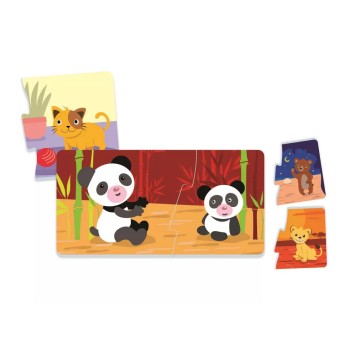 Animals Young&Learner Animals and Their Babies Educational Game Clementoni