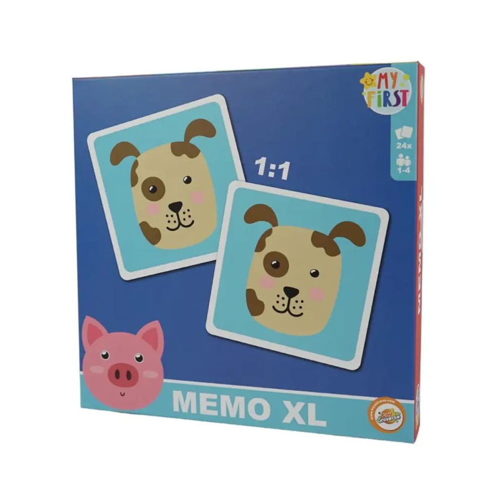 Animals Domestic memory game XL 24 pcs