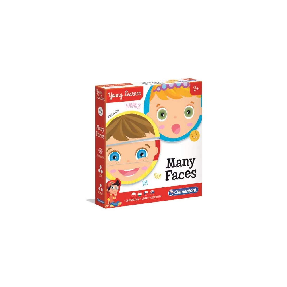 Colour Young&Learner Emotion Learning Game Clementoni