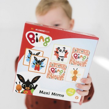 Bing Here I Go memory game with 24 pieces