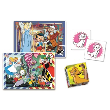 Disney Classics Magical 4-in-1 Game Collection Clementoni