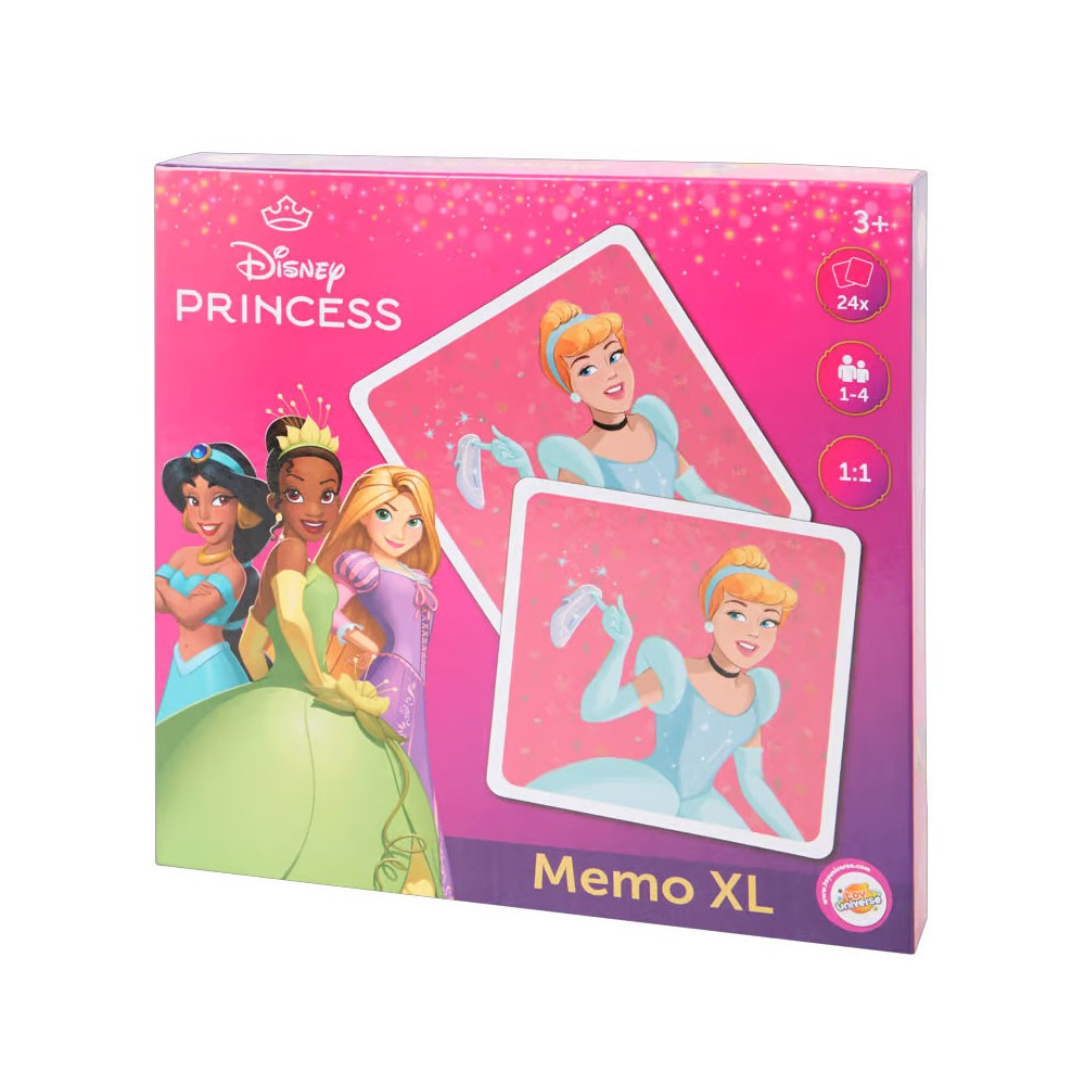 Disney Princess Beauties XL Memory Game 24 pcs