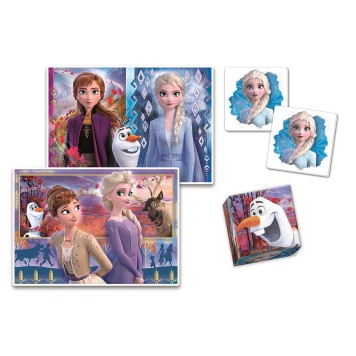 Disney Frozen Seasons 4-in-1 Game Collection Clementoni