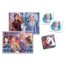 Disney Frozen Seasons 4-in-1 Game Collection Clementoni