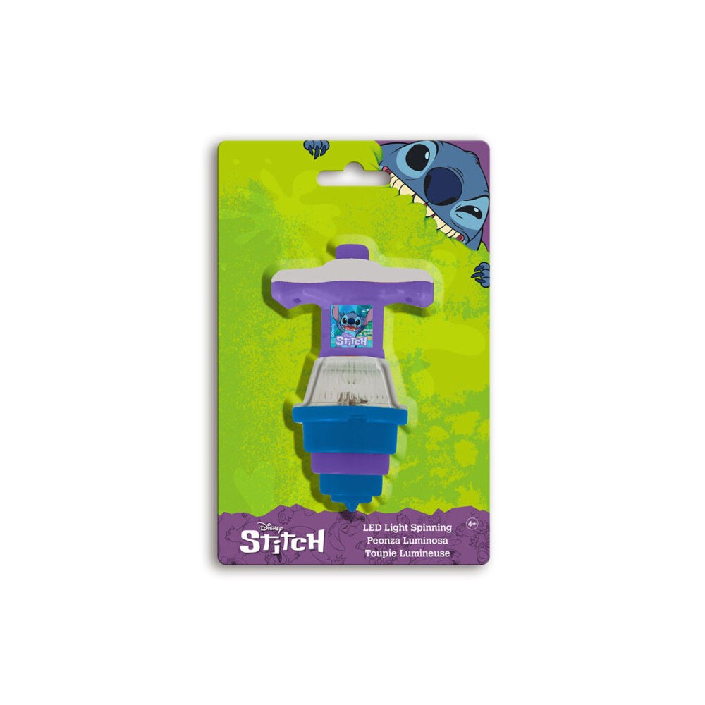 Disney Lilo and Stitch Aloha illuminating spinning top