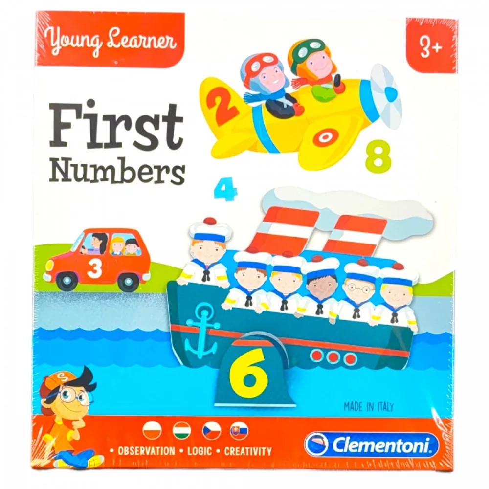 Colour Young&Learner Clementoni First Numbers Educational Game