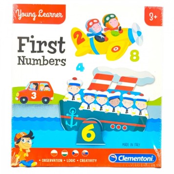 Colour Young&Learner Clementoni First Numbers Educational Game