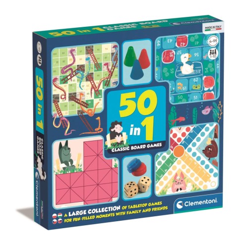 Colour Game Night Classic Game Collection 50 in 1