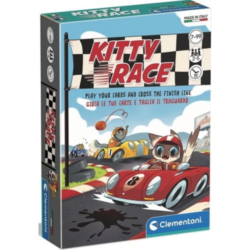 Colour Kitty Race Mini Board Game Clementoni