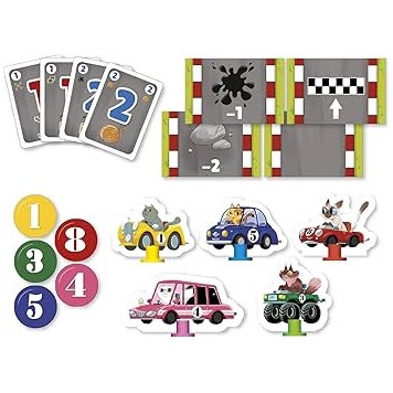 Colour Kitty Race Mini Board Game Clementoni