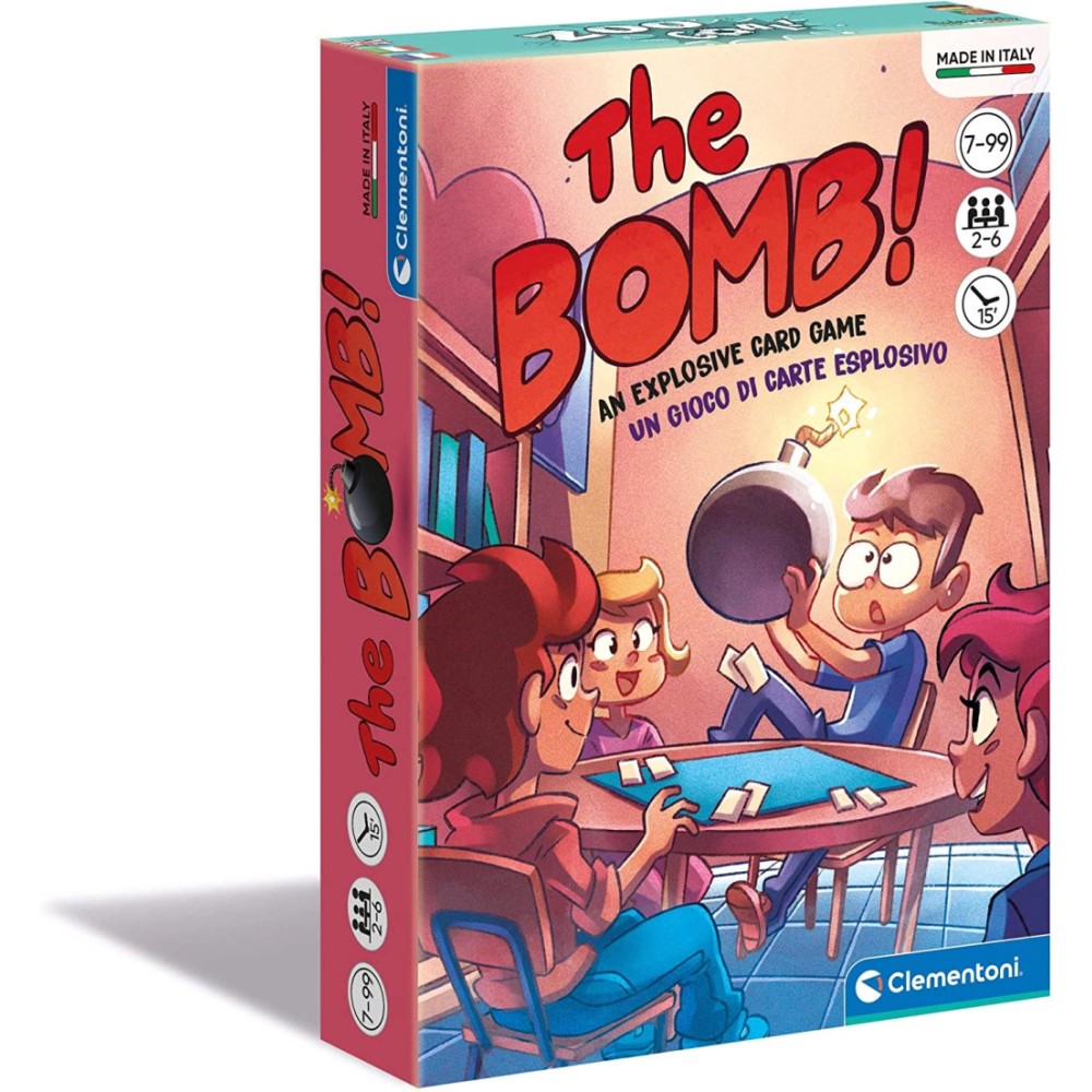 Colour The Bomb Mini Board Game Clementoni