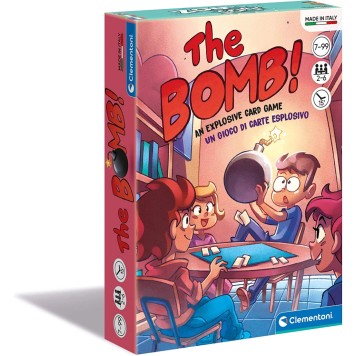 Colour The Bomb Mini Board Game Clementoni