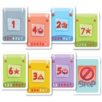 Colour The Bomb Mini Board Game Clementoni