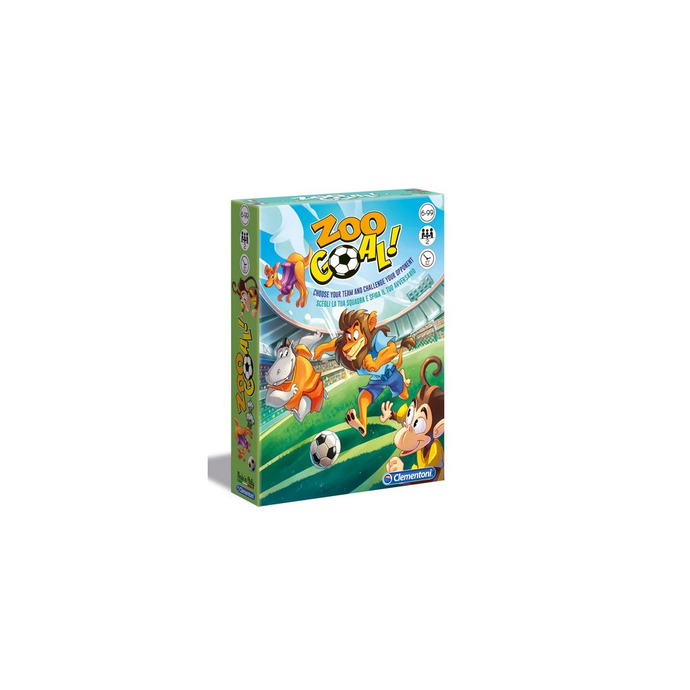 Colour Zoo Goal Mini Board Game Clementoni