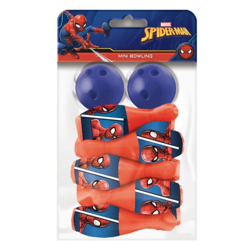 Spiderman City mini bowling set