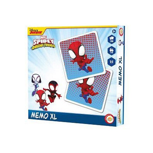 Spiderman Spidey memory game XL 24 pieces