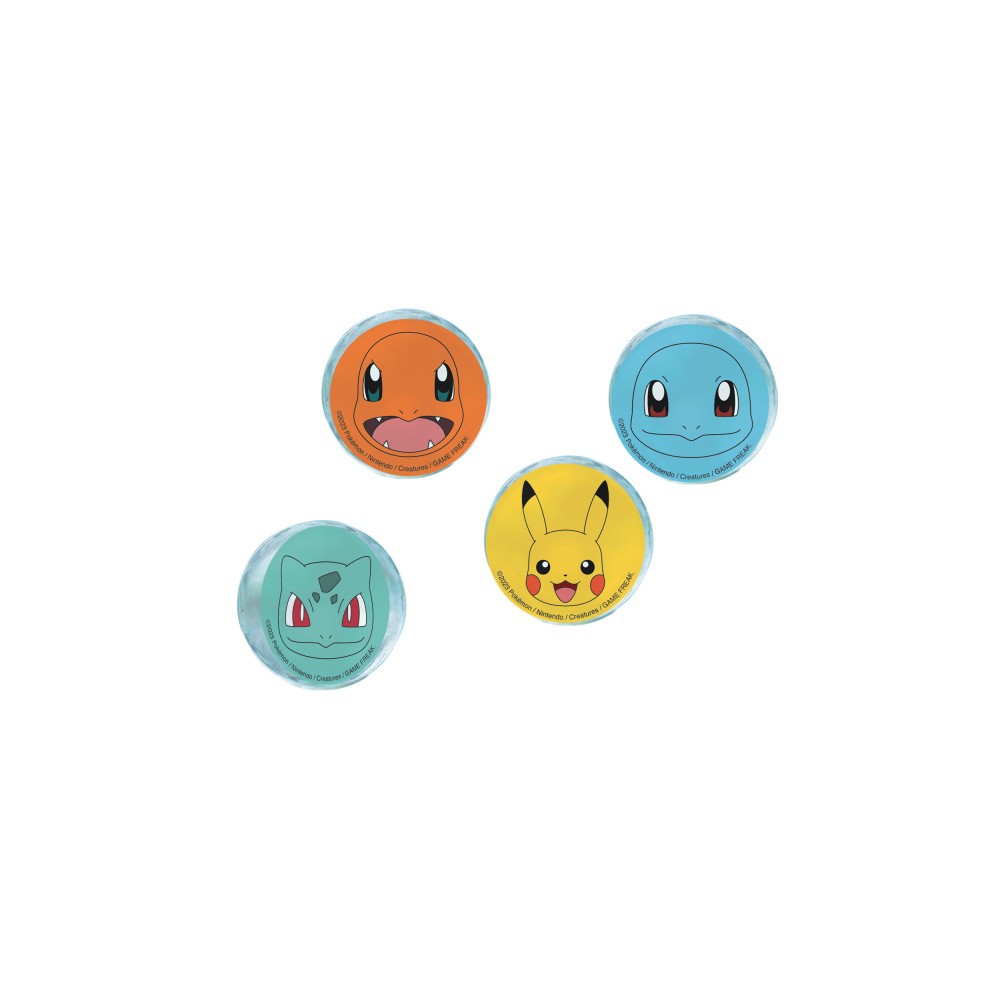 Pokémon Thunder gumilabda 4 db-os