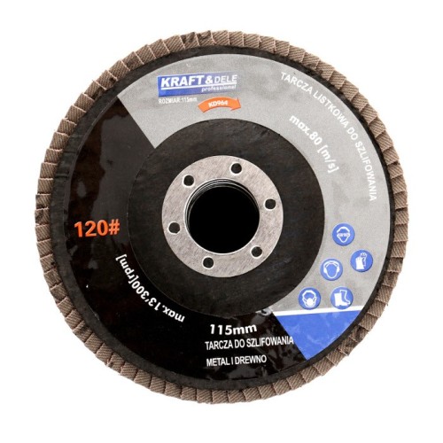 Tarcza listkowa 115mm P120 KD964
